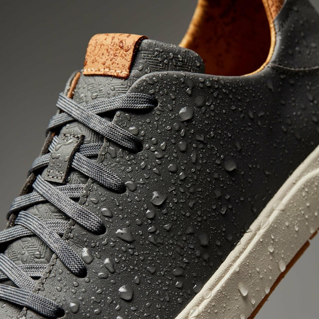 Olukai Lae‘ahi Lī ‘Ili Leather Sneakers - Stone | Men Leather