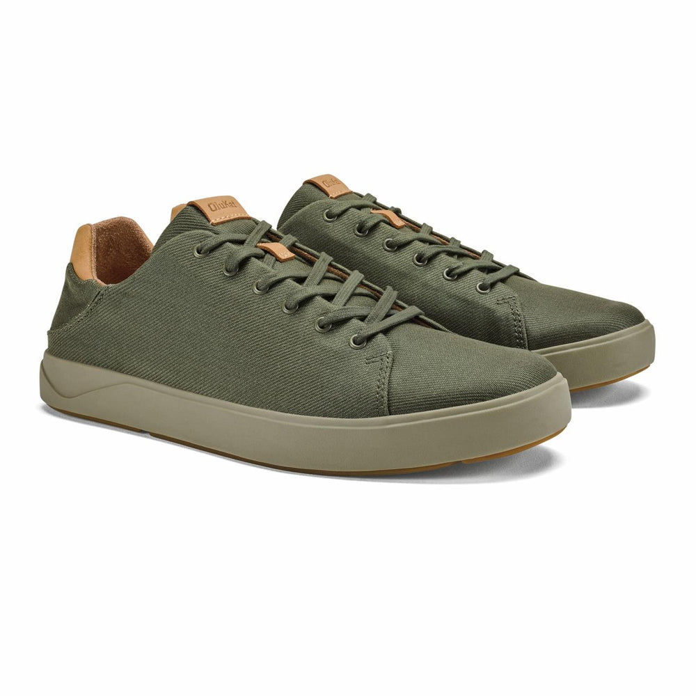 Olukai Lae‘ahi Lī Lightweight Canvas Sneakers - Banyan | Men Sneakers