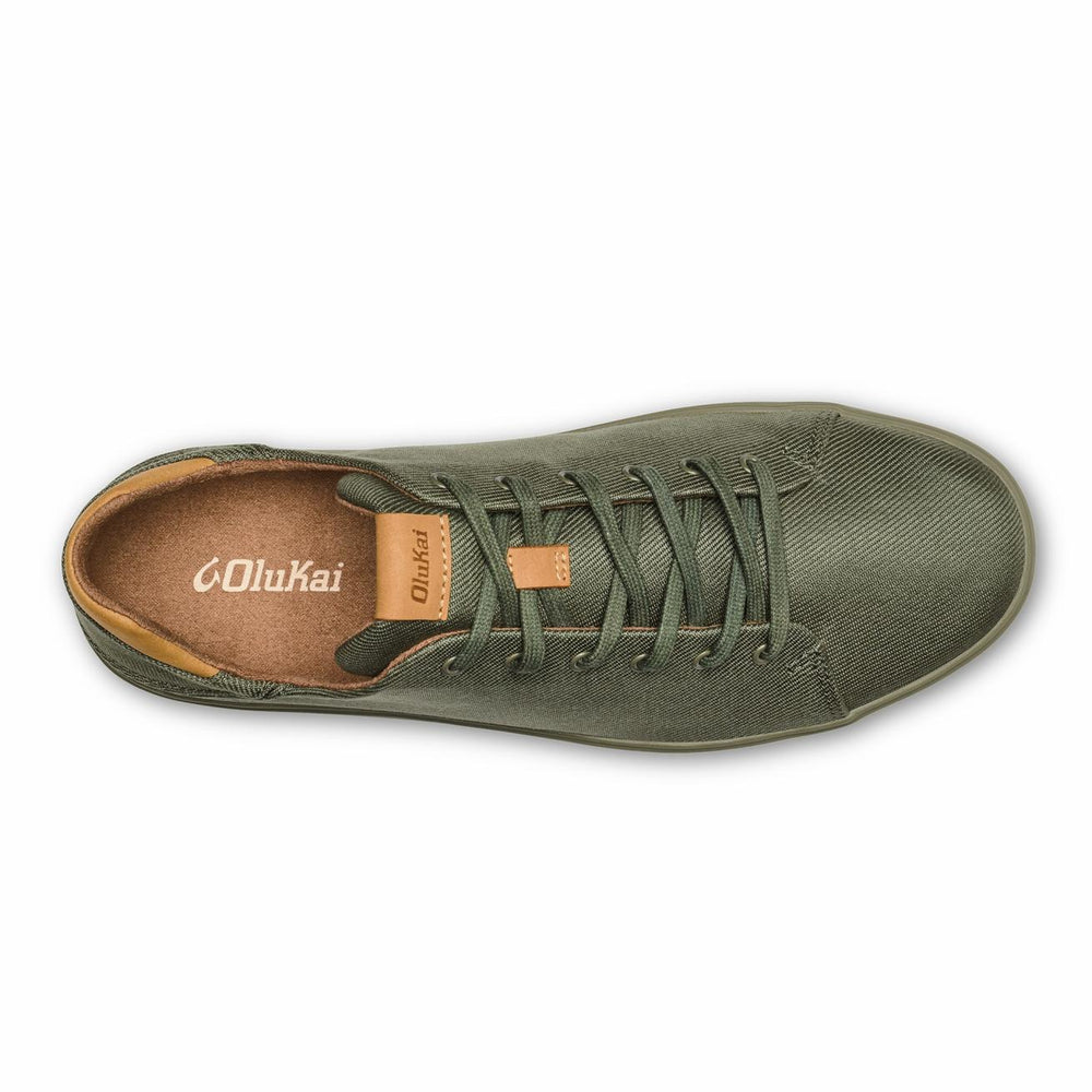 Olukai Lae‘ahi Lī Lightweight Canvas Sneakers - Banyan | Men Sneakers