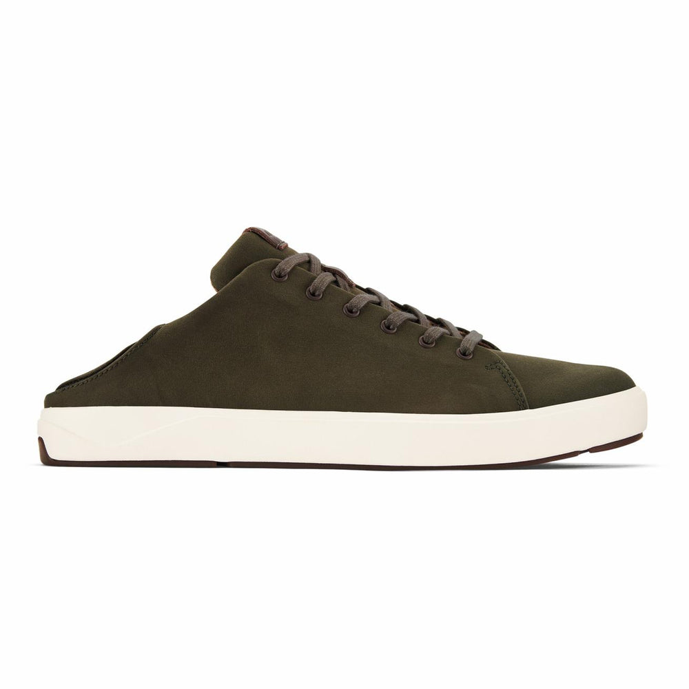 Olukai Lae‘ahi Lī Waxed Canvas Sneakers - Husk | Men Water-Friendly