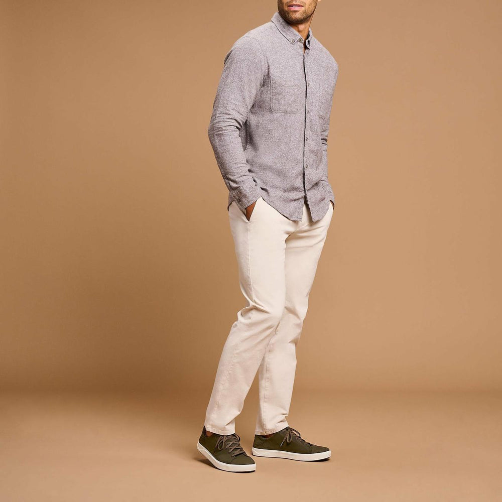 Olukai Lae‘ahi Lī Waxed Canvas Sneakers - Husk | Men Water-Friendly