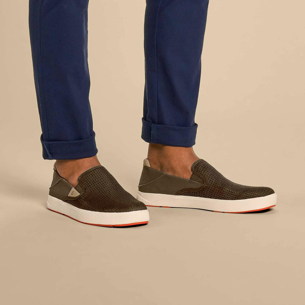 Olukai Lae‘ahi Slip-On Sneakers - Kona | Men Slip-On