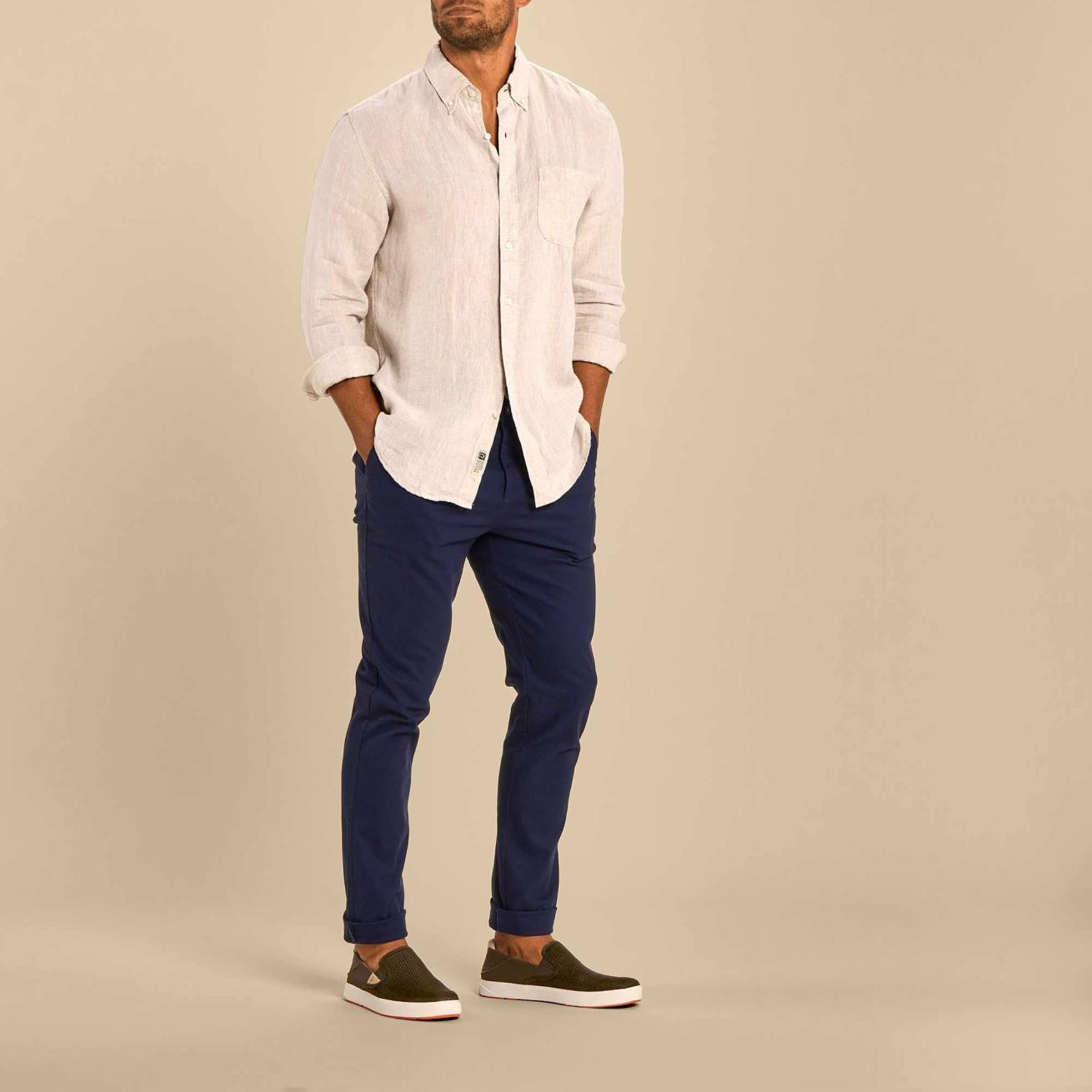 Olukai Lae‘ahi Slip-On Sneakers - Kona | Men Slip-On