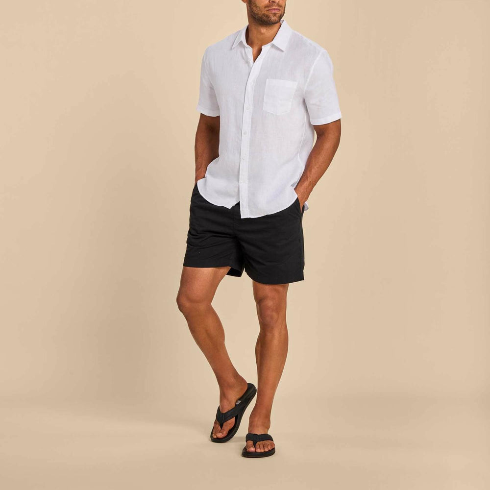 Olukai Maha Recovery Comfortable Beach Sandals - Black | Men Recovery