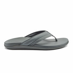 Olukai Maha Recovery Comfortable Beach Sandals - Cooler Grey | Men Water-Friendly