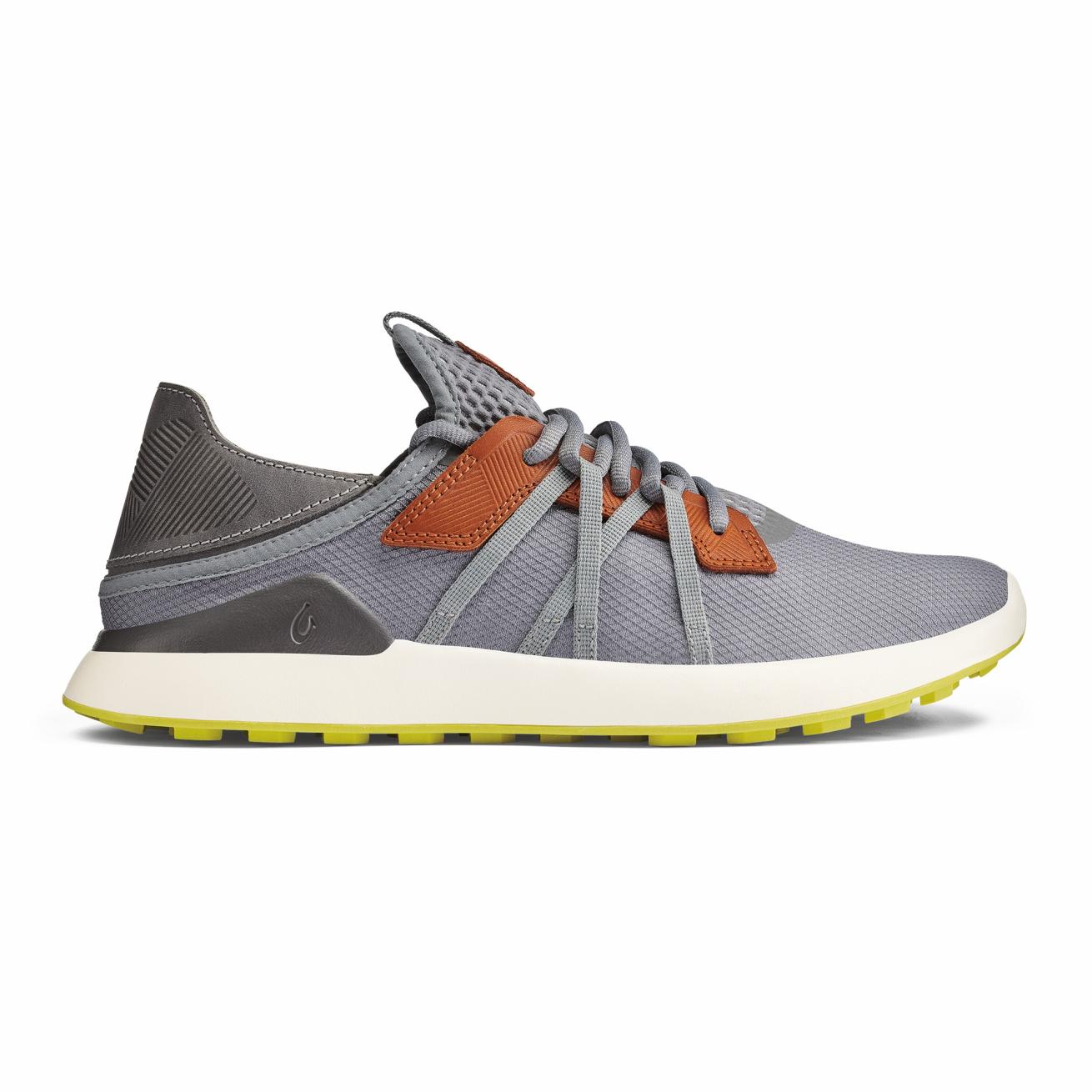 Olukai Manele Breathable Golf Shoes - Poi / Charcoal | Men Golf