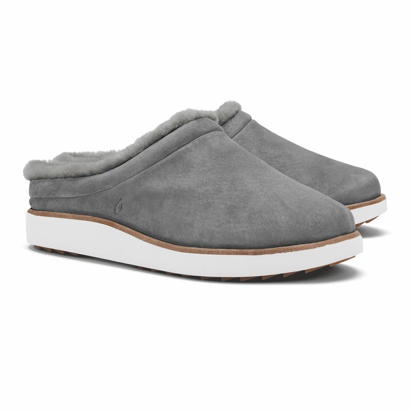 Olukai Mani - Fog / Golden Sand &ndash; OluKai | Women Arch Support