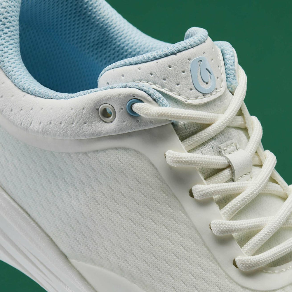 Olukai Mākena Waterproof Golf Shoes - Bright White | Women Golf