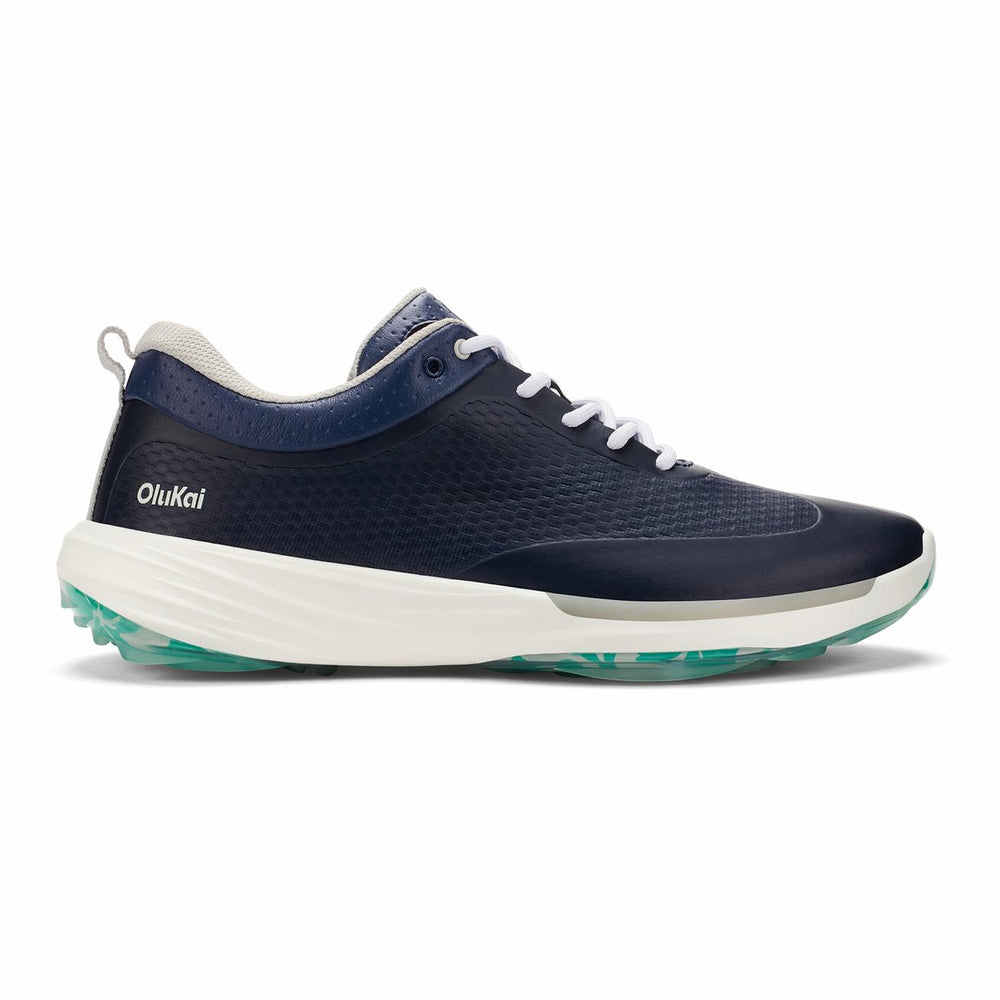 Olukai Mākena Waterproof Golf Shoes - Mood Indigo | Men Golf