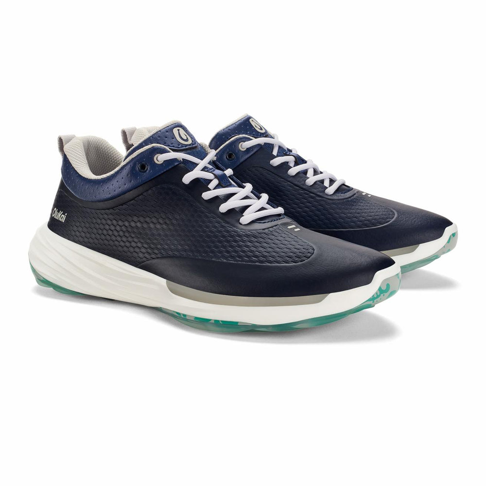 Olukai Mākena Waterproof Golf Shoes - Mood Indigo | Men Golf