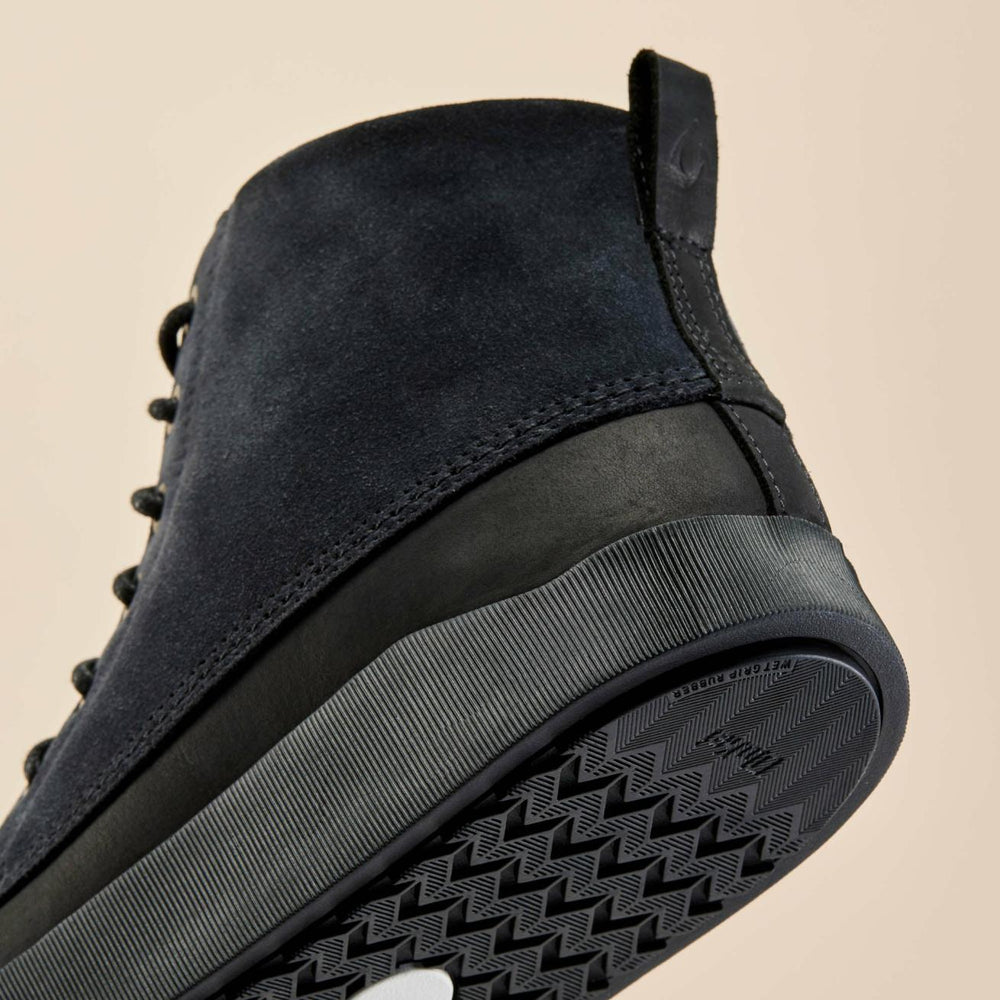 Olukai Mōlina Suede Leather Boots - Lava Rock | Men Leather