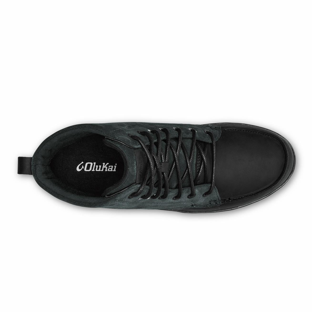 Olukai Mōlina Suede Leather Boots - Lava Rock | Men Leather