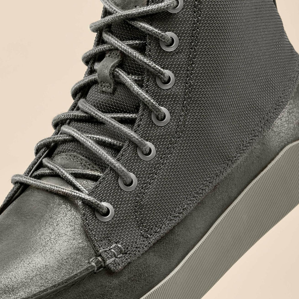 Olukai Mōlina Waterproof Leather Boots - Black | Men Waterproof