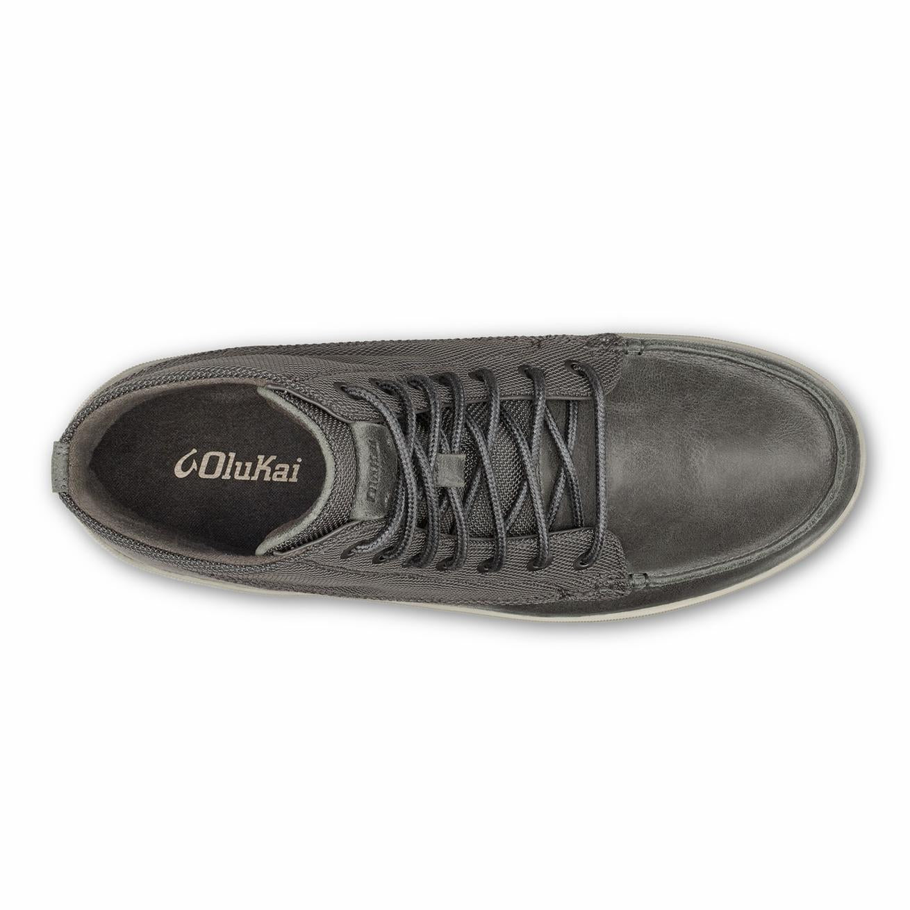 Olukai Mōlina Waterproof Leather Boots - Black | Men Waterproof