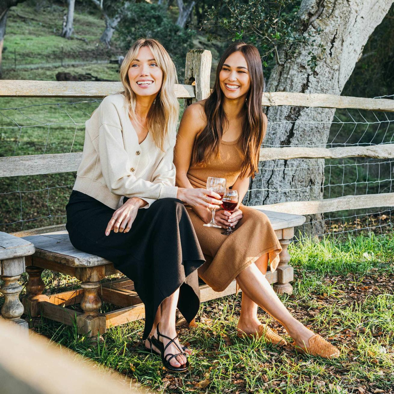 Olukai Mi‘i Woven Leather Mule Shoes - Fox | Women Leather