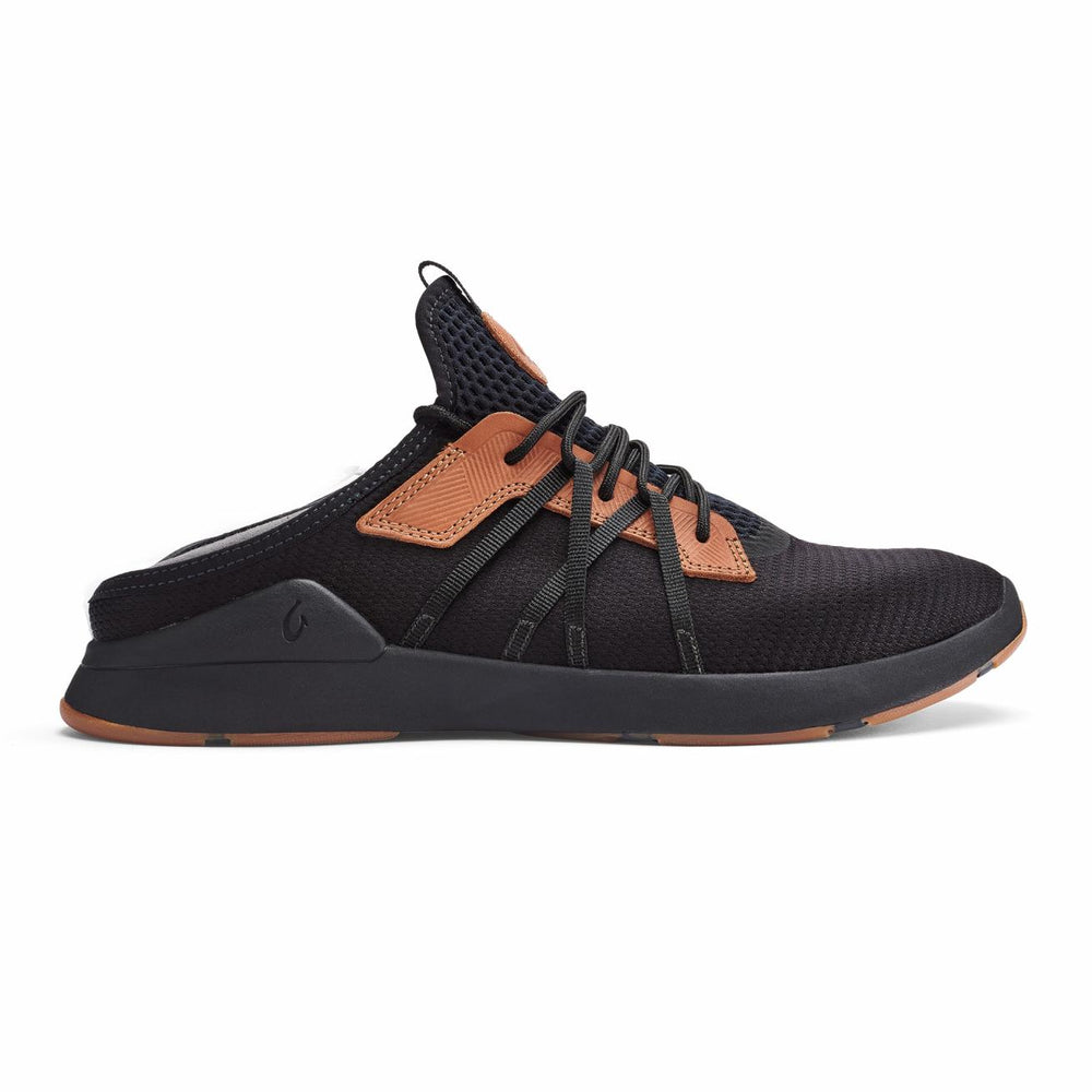 Olukai Mio Lī Athletic Shoes - Lava Rock | Men Trainers