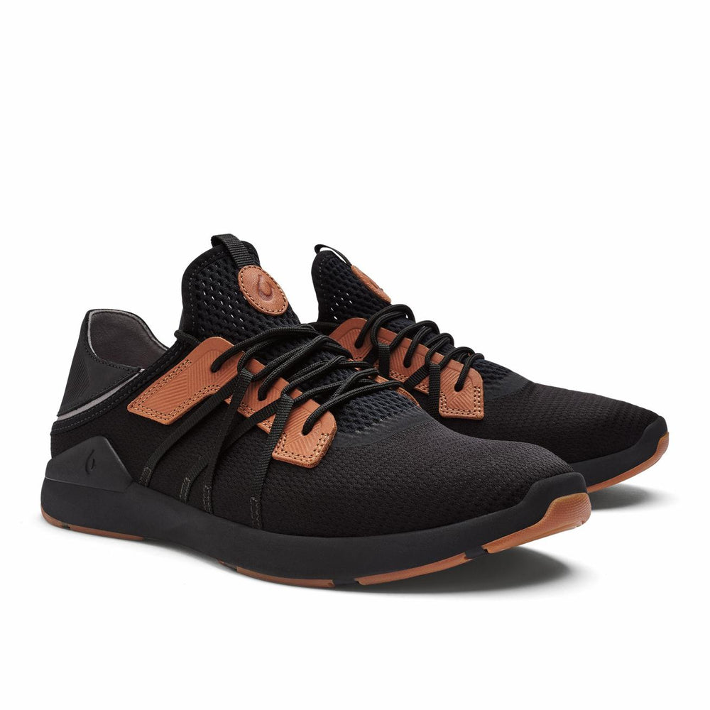 Olukai Mio Lī Athletic Shoes - Lava Rock | Men Trainers