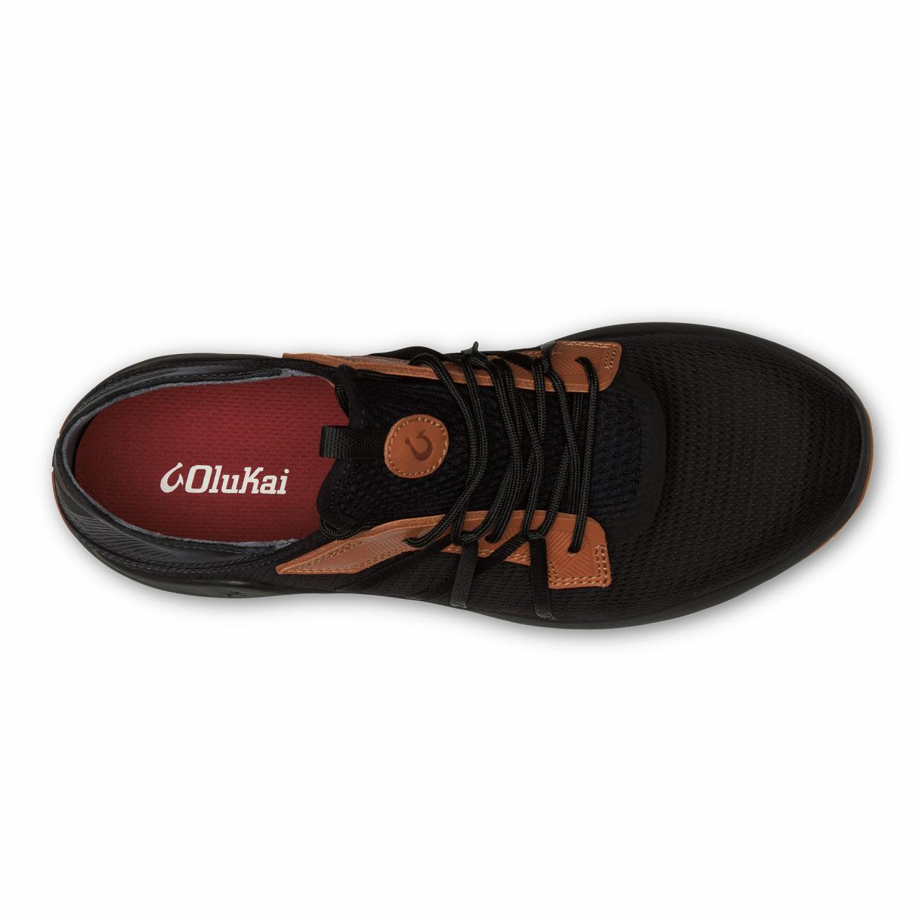 Olukai Mio Lī Athletic Shoes - Lava Rock | Men Trainers