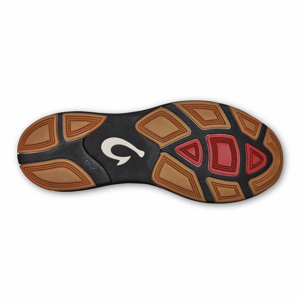 Olukai Mio Lī Athletic Shoes - Lava Rock | Men Trainers