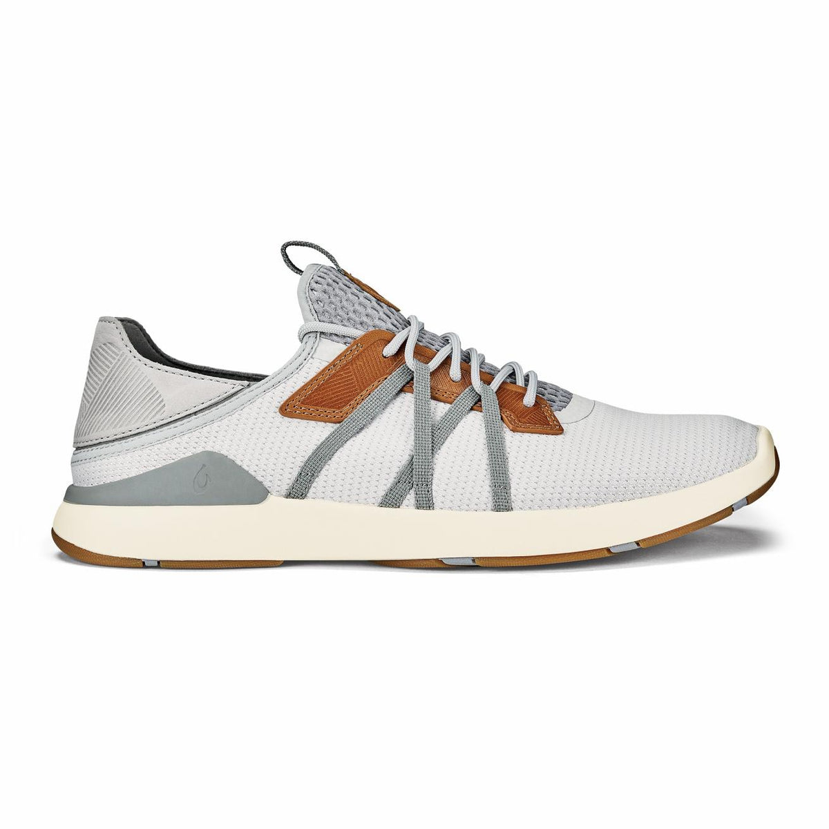 Olukai Mio Lī Athletic Shoes - Mist Grey / Poi | Men Sneakers