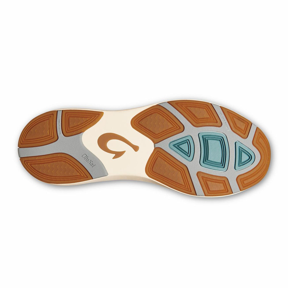 Olukai Mio Lī Athletic Shoes - Mist Grey / Poi | Men Sneakers