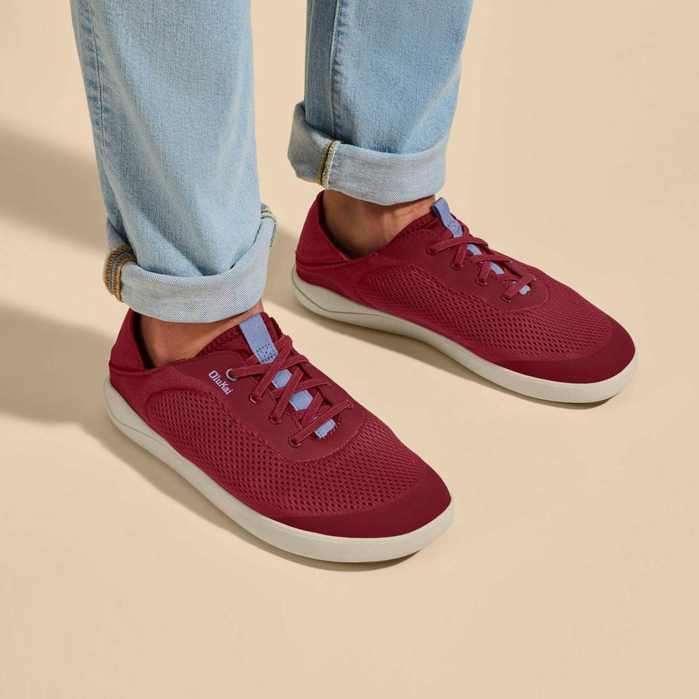 Olukai Moku Pae Boat Shoes - Canoe / Sea Ice | Men Boat Shoes