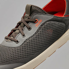 Olukai Moku Pae Boat Shoes - Island Salt / Koi | Men Boat Shoes