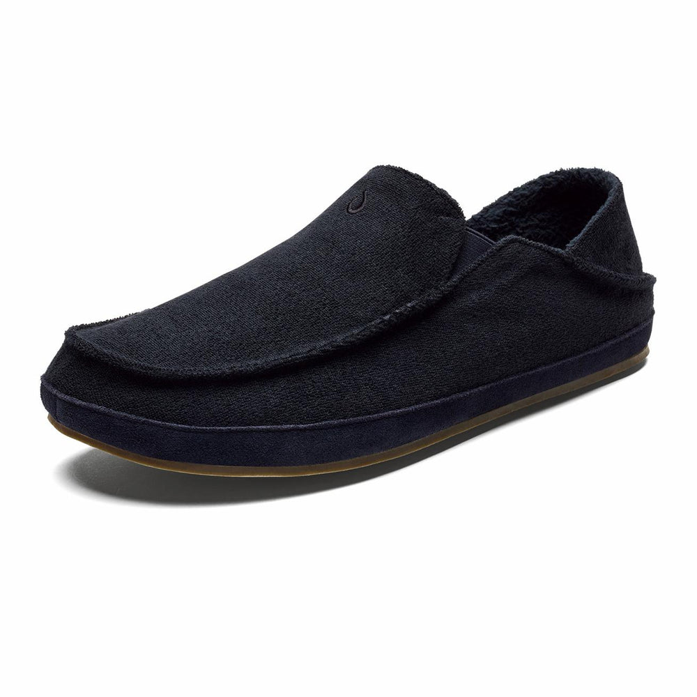 Olukai Moloā Hulu Lightweight Slippers - Lava Rock | Men Warm Weather