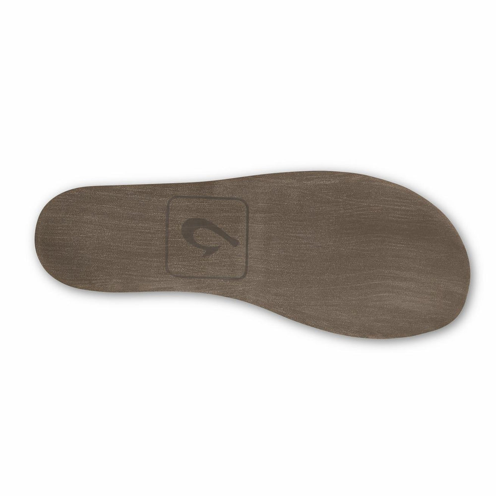 Olukai Moloā Hulu Lightweight Slippers - Lava Rock | Men Warm Weather