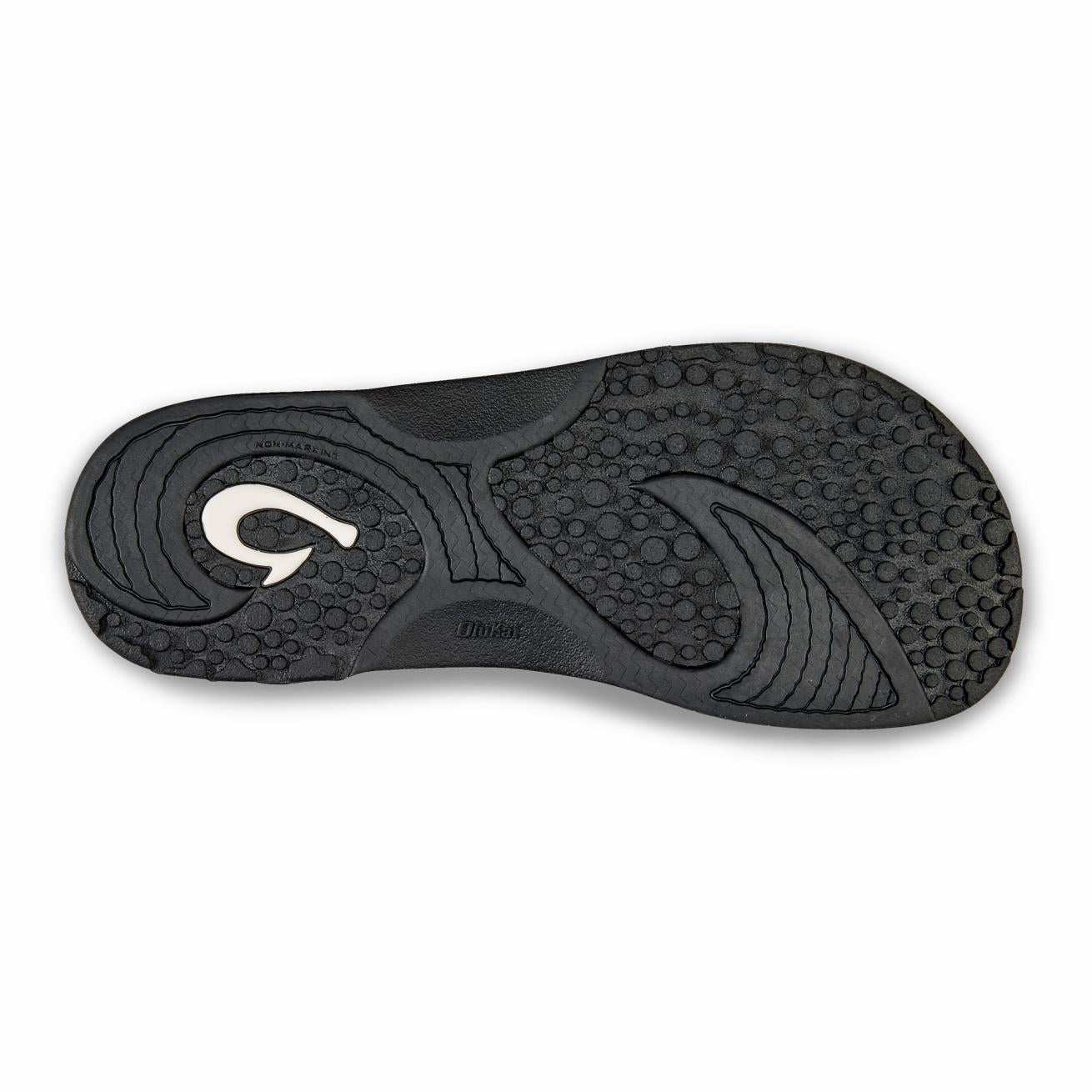 Olukai Nalu Slide Beach Slide Sandals - Black | Men Water-Friendly