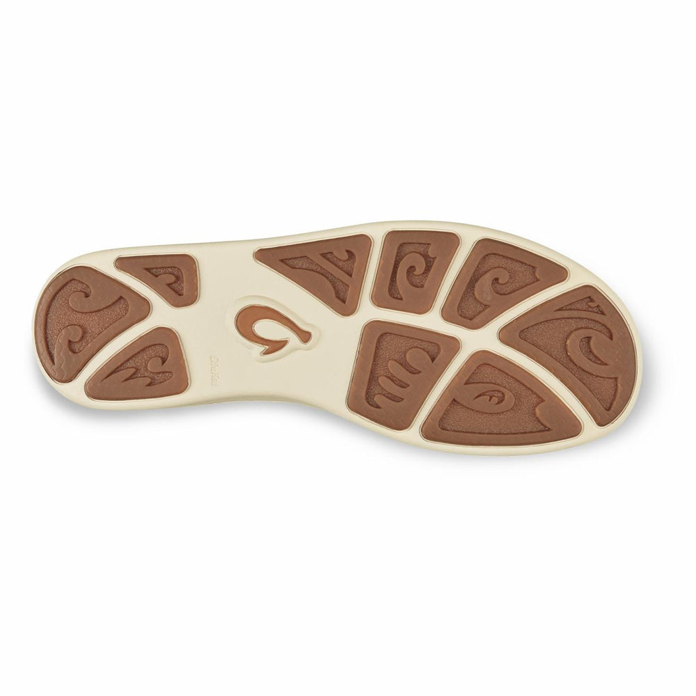 Olukai Nohea Moku Boat Shoes - Black | Men Boat Shoes