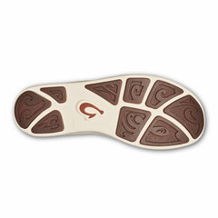 Olukai Nohea Moku Boat Shoes - Charcoal / Clay | Men Water-Friendly