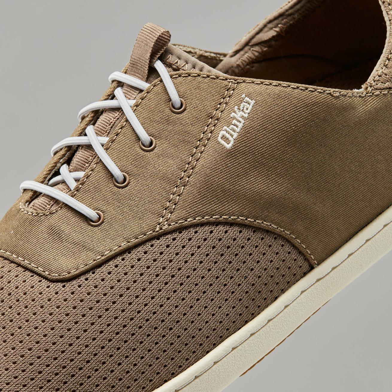 Olukai Nohea Moku Boat Shoes - Clay / Tapa | Men Boat Shoes