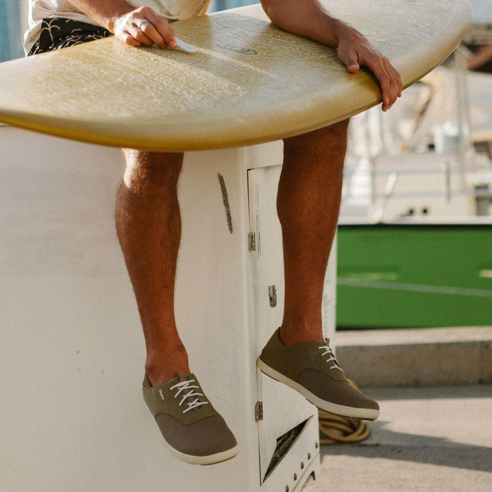 Olukai Nohea Moku Boat Shoes - Clay / Tapa | Men Boat Shoes