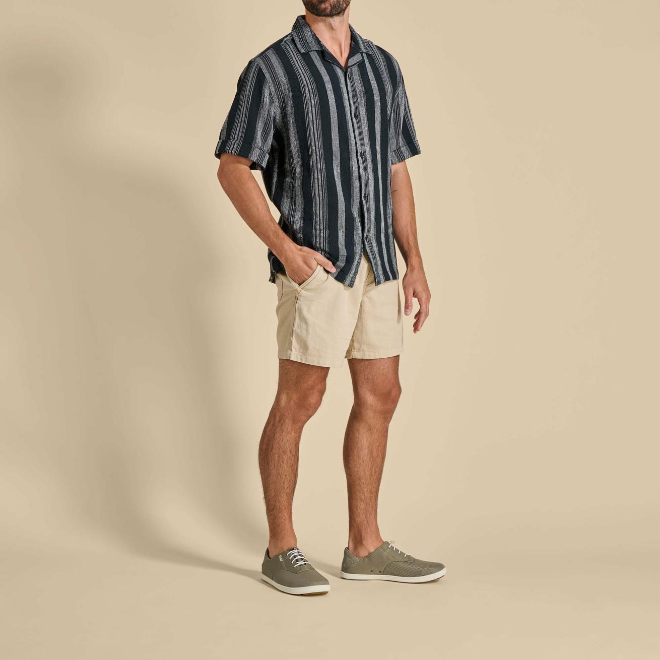 Olukai Nohea Moku Boat Shoes - Clay / Tapa | Men Boat Shoes