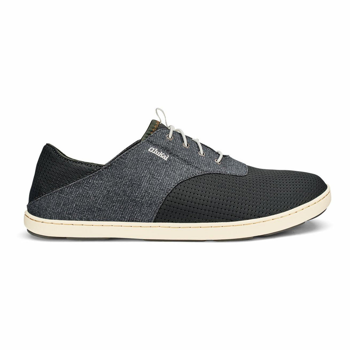Olukai Nohea Moku Boat Shoes - Dark Shadow | Men Boat Shoes