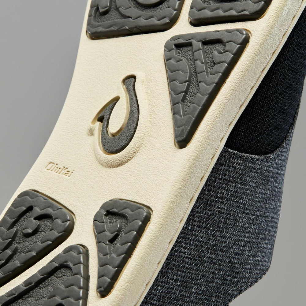 Olukai Nohea Moku Boat Shoes - Dark Shadow | Men Boat Shoes