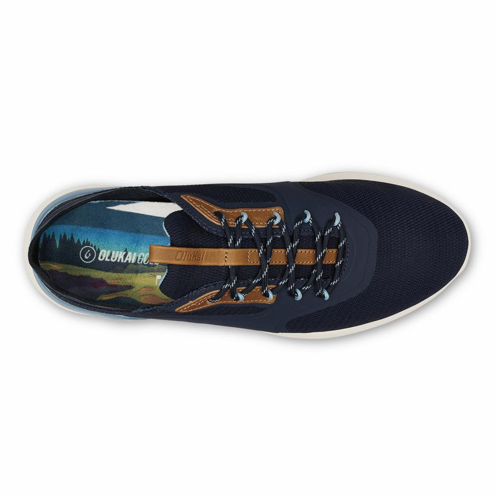 Olukai OluKai Kā‘anapali Golf Shoe - Trench Blue / Sea Ice | Men Golf