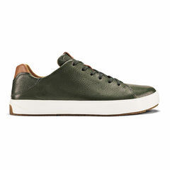 Olukai Panepo‘o Italian Leather Sneaker - Nori | Men Leather