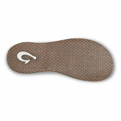 Olukai Paniolo Leather Beach Flip Flops - Natural | Women Leather