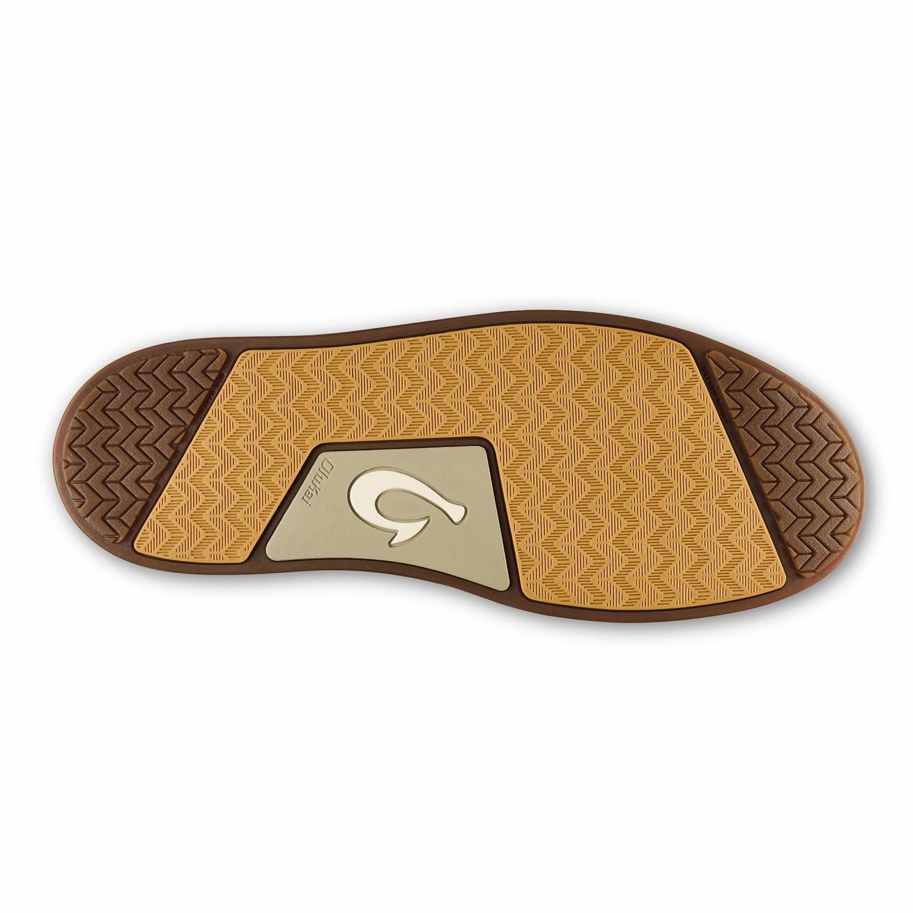 Olukai Papakū 'Ili Waterproof Leather Boots- Mustang | Men Leather