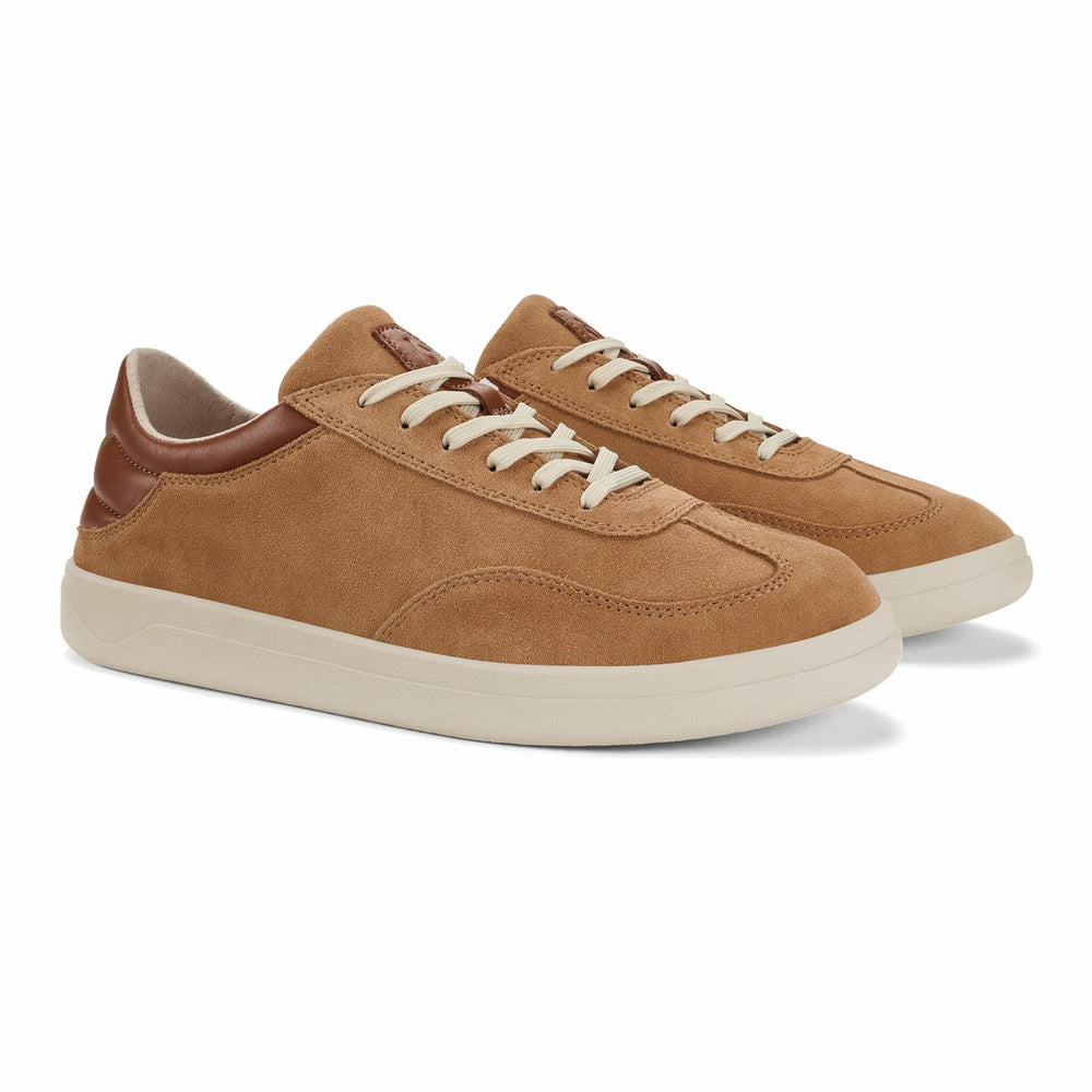 Olukai Pūnini Suede Leather Sneakers - Tan / Toffee | Men Sneakers