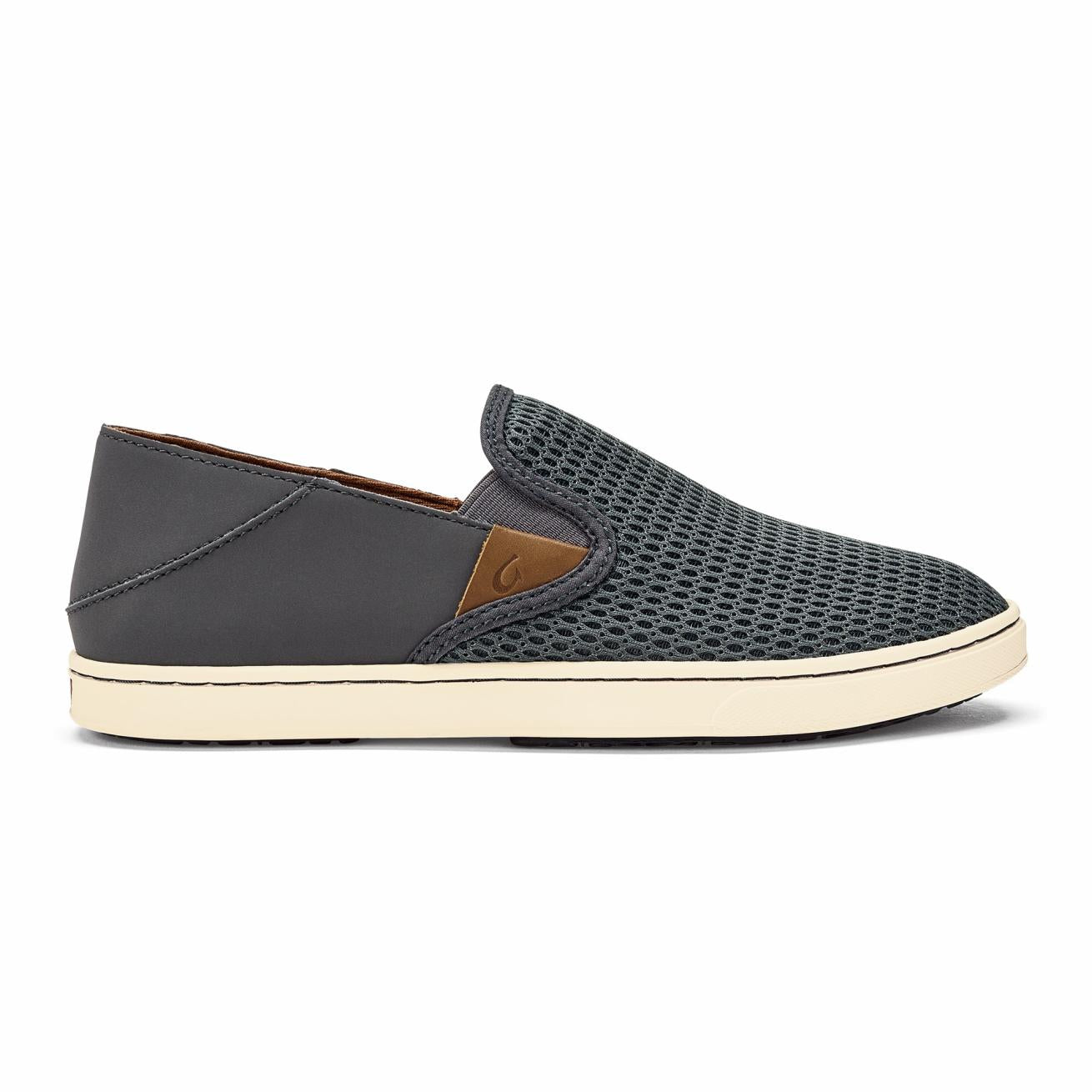 Olukai Pehuea Breathable Slip-On Sneakers - Pavement | Women Slip-On
