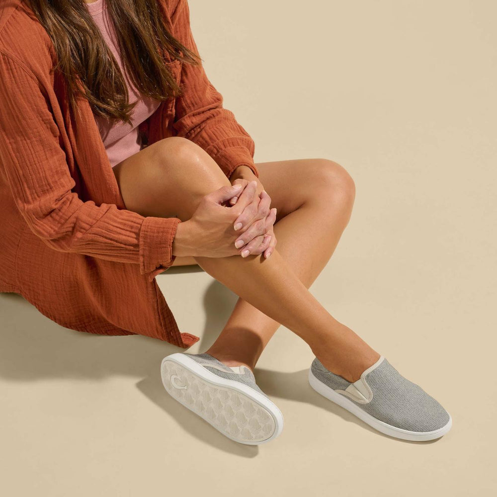 Olukai Pehuea Breathable Slip-On Sneakers - Tapa | Women Sneakers
