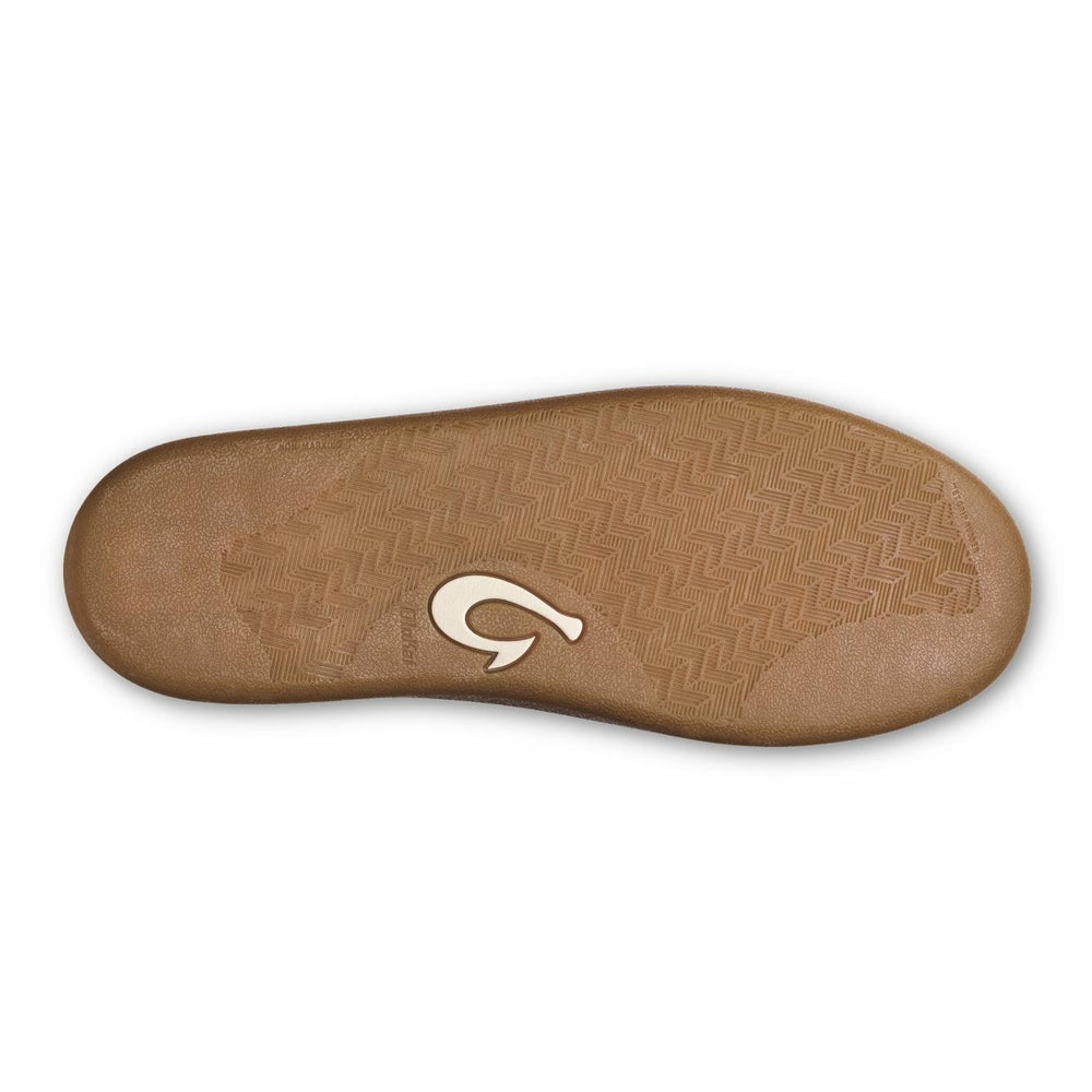 Olukai Pūnini Sneaker Shoes - Off White / Bamboo | Men Sneakers