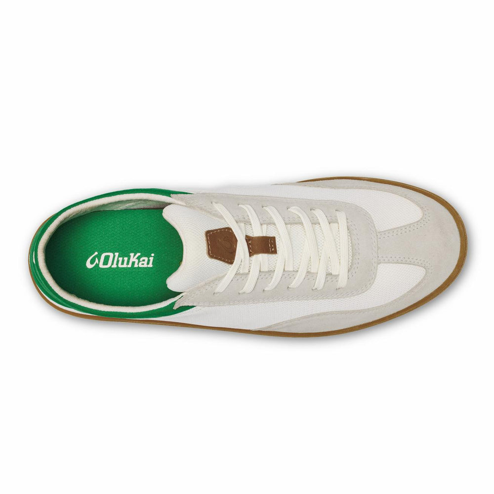 Olukai Pūnini Sneaker Shoes - Off White / Bamboo | Men Sneakers
