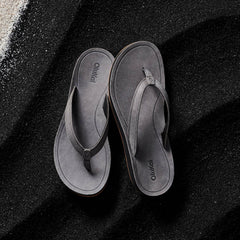 Olukai Southshore Waterproof Sandals - Rock | Women Leather