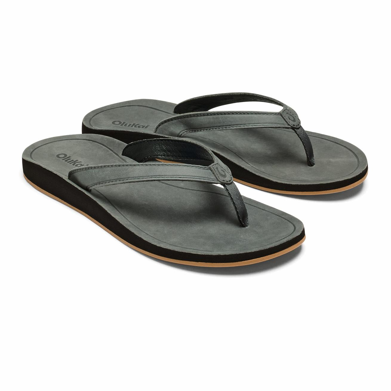 Olukai Southshore Waterproof Sandals - Rock | Women Leather