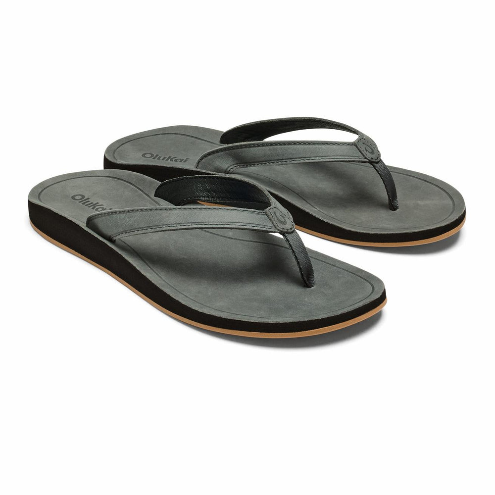 Olukai Southshore Waterproof Sandals - Rock | Women Leather