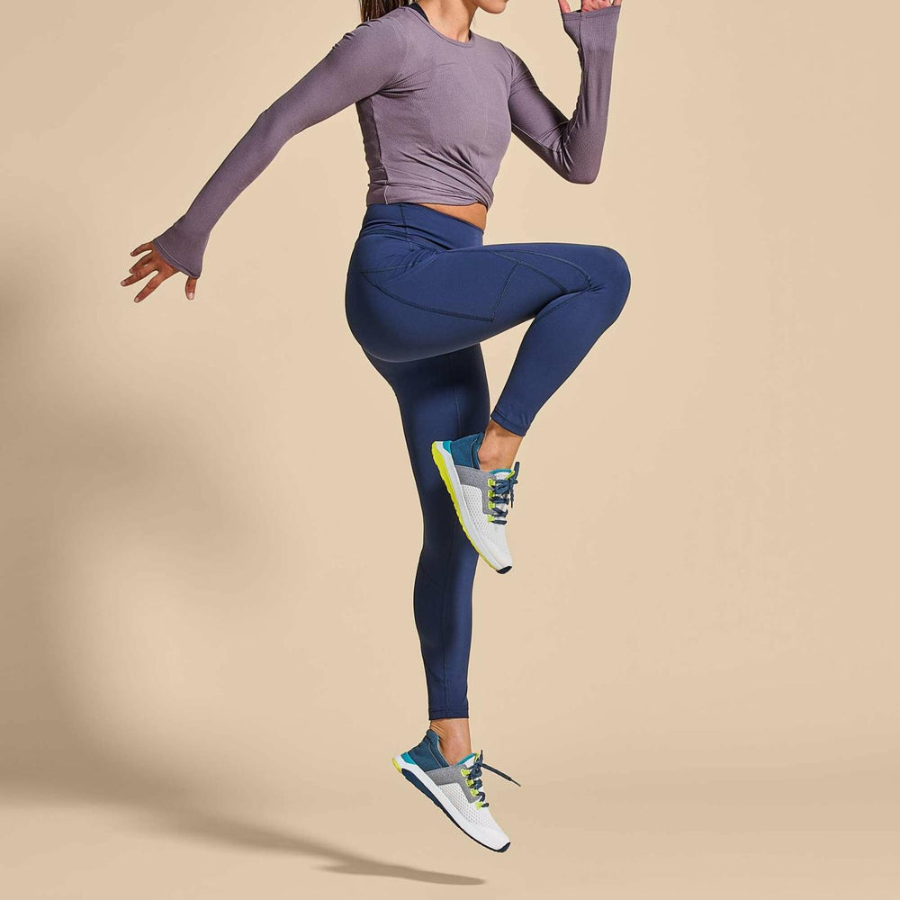 Olukai Wailuku Athletic Shoes - Bright White / Lagoon | Women Trainers